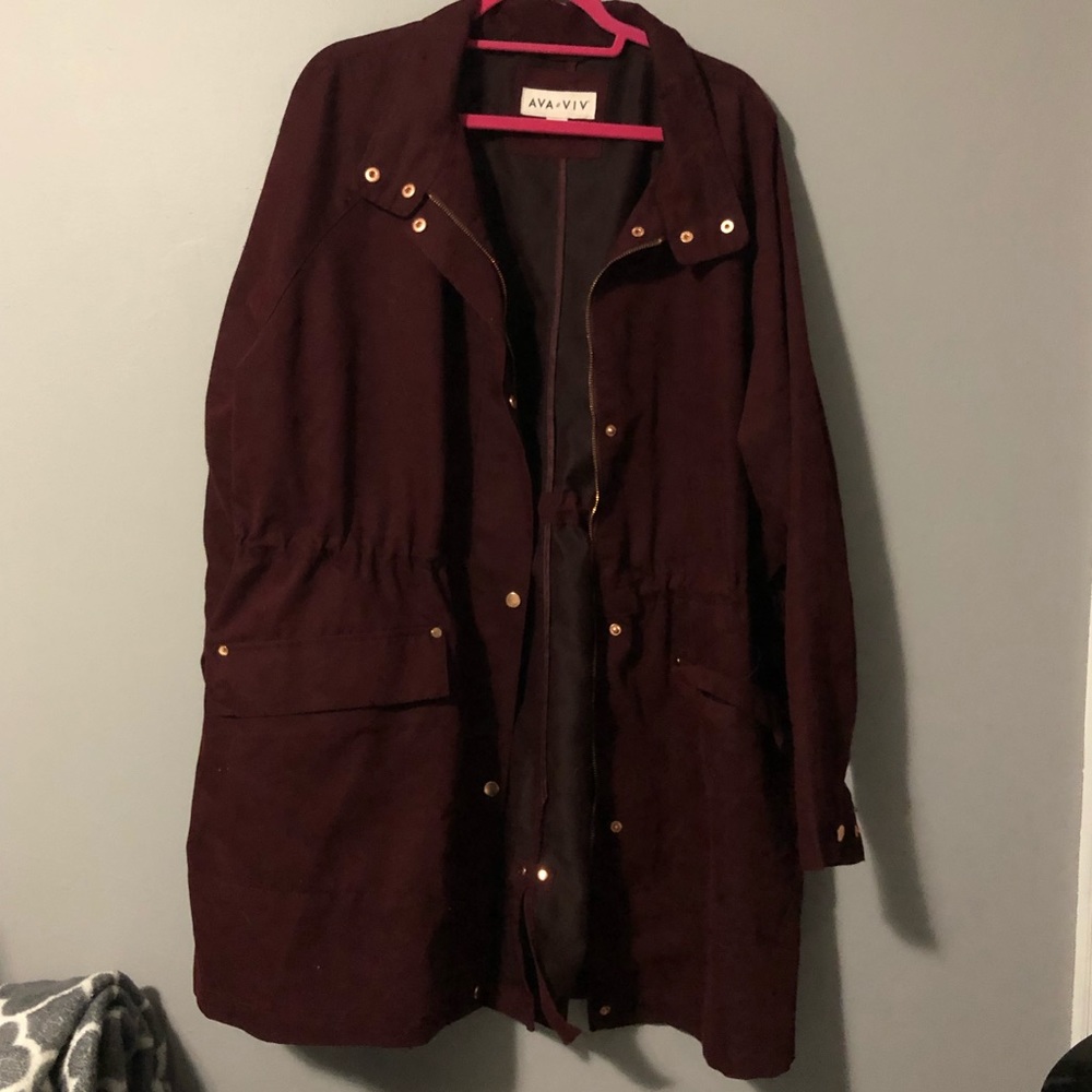 Ava & Viv Utility Jacket Size 3X ⚫️